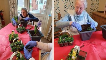 Residents get creative at Doncaster care home